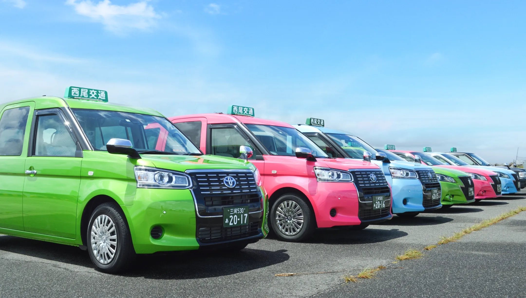 西尾交通株式会社は西尾市のタクシー会社です