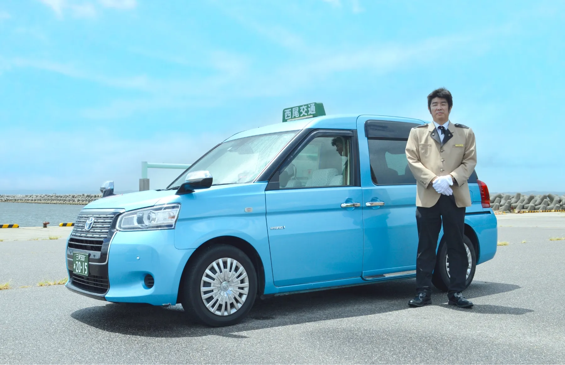 西尾交通のタクシー